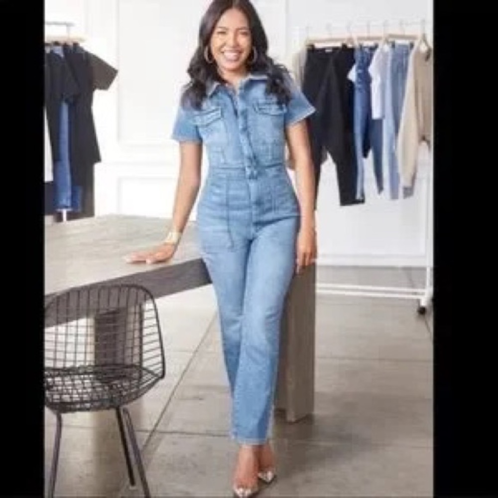 Good American Fit for Success jean jumpsuits